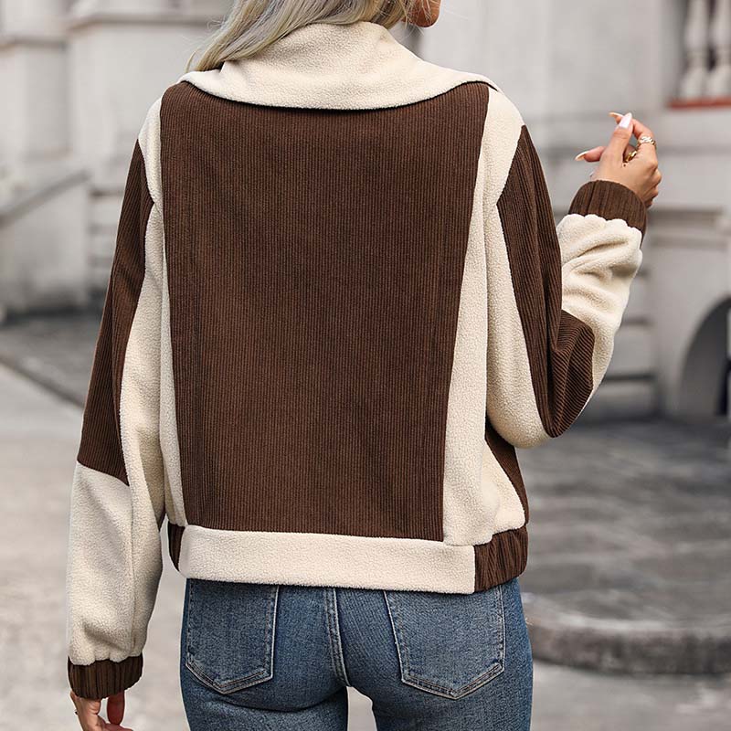 legeres Vintage-Sweatjacke