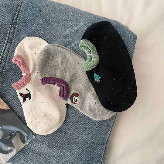 Lässige Cartoon-Socken