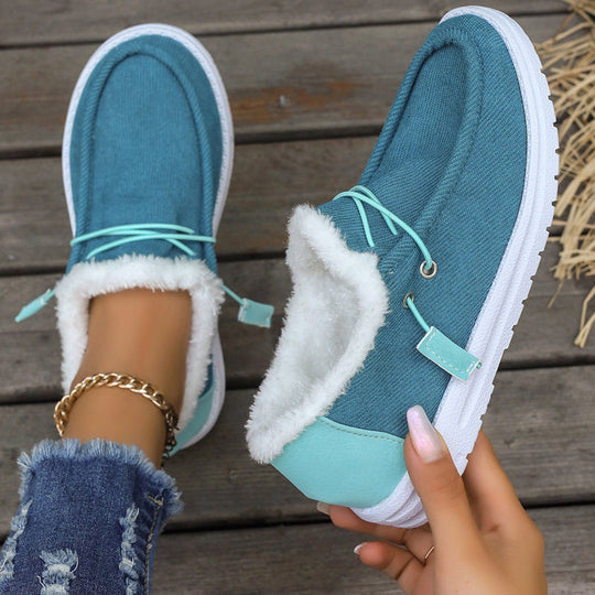 Bequeme warme Schuhe