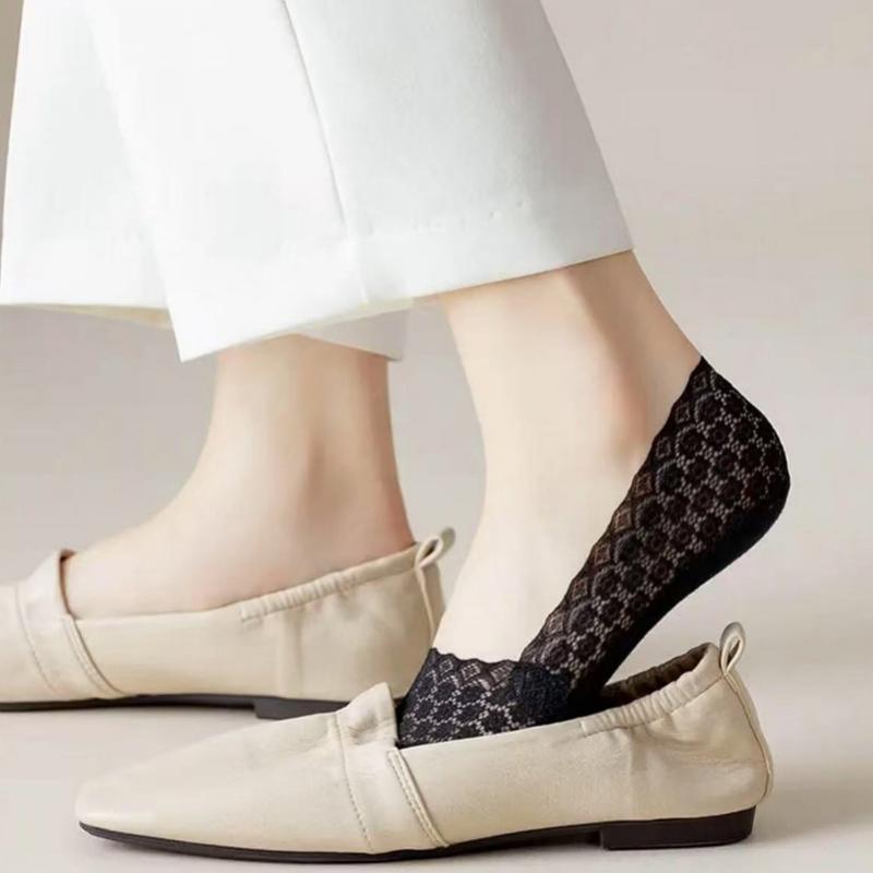 Atmungsaktive Blumenstrümpfe