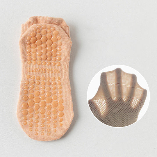 Einfarbige atmungsaktive Socken