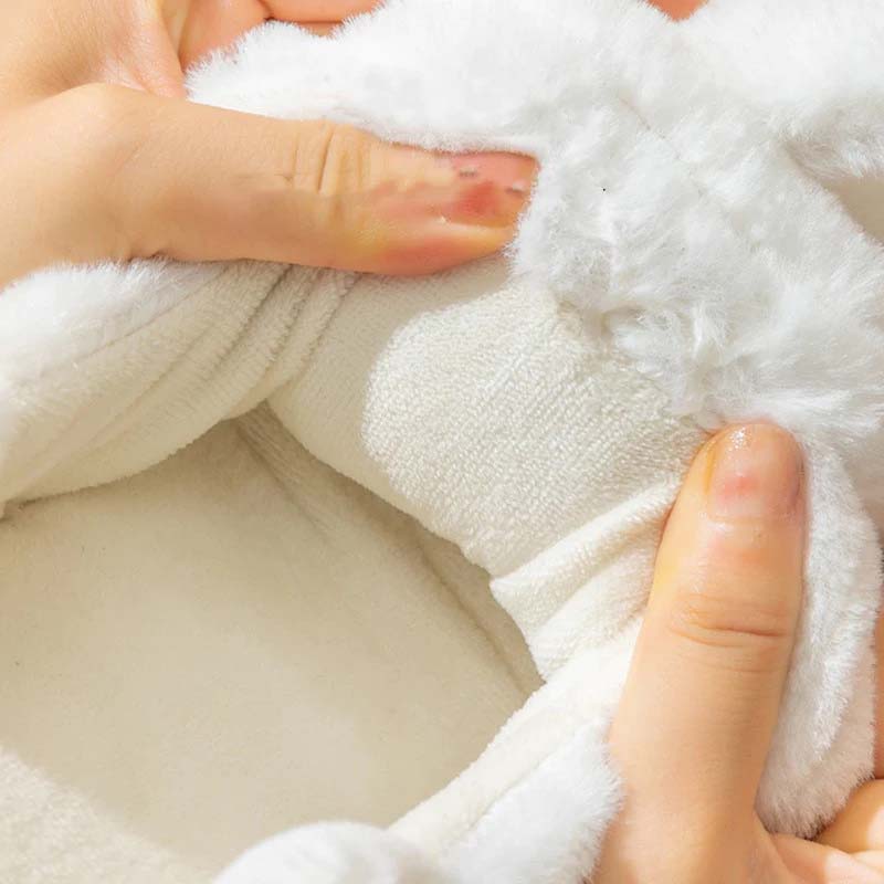 Plüsch-Slippers Tierisches Cartoon-Kätzchen