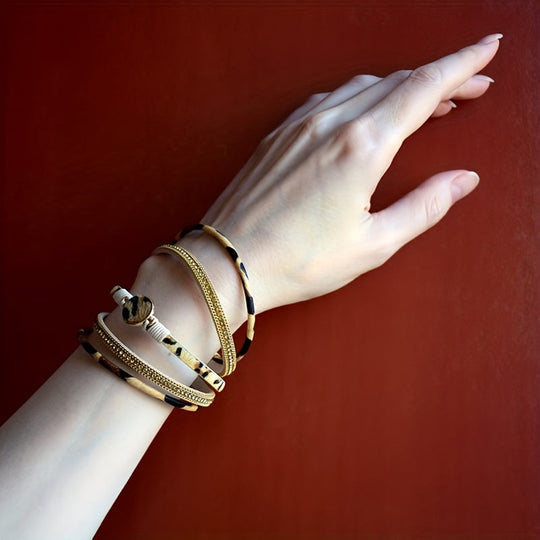 Vintage Leopard Armband