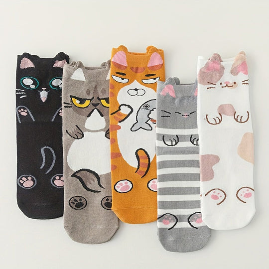 Set aus 5 Paar Comic-Motivsocken
