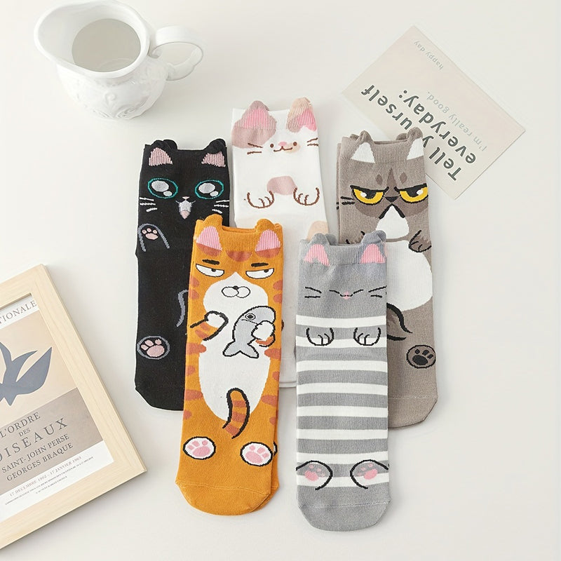 Set aus 5 Paar Comic-Motivsocken