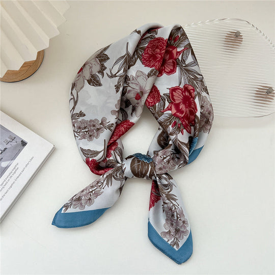 Eleganter Blumen-Schal