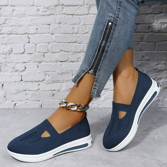 Atmungsaktive Loafers mit Offenem Design