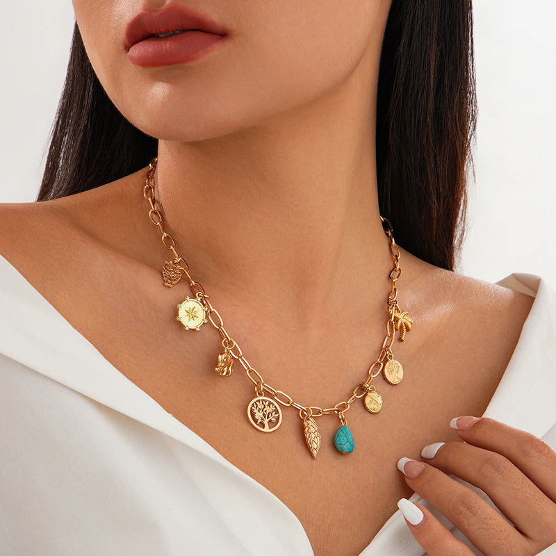 Vintage Boheme-Halskette