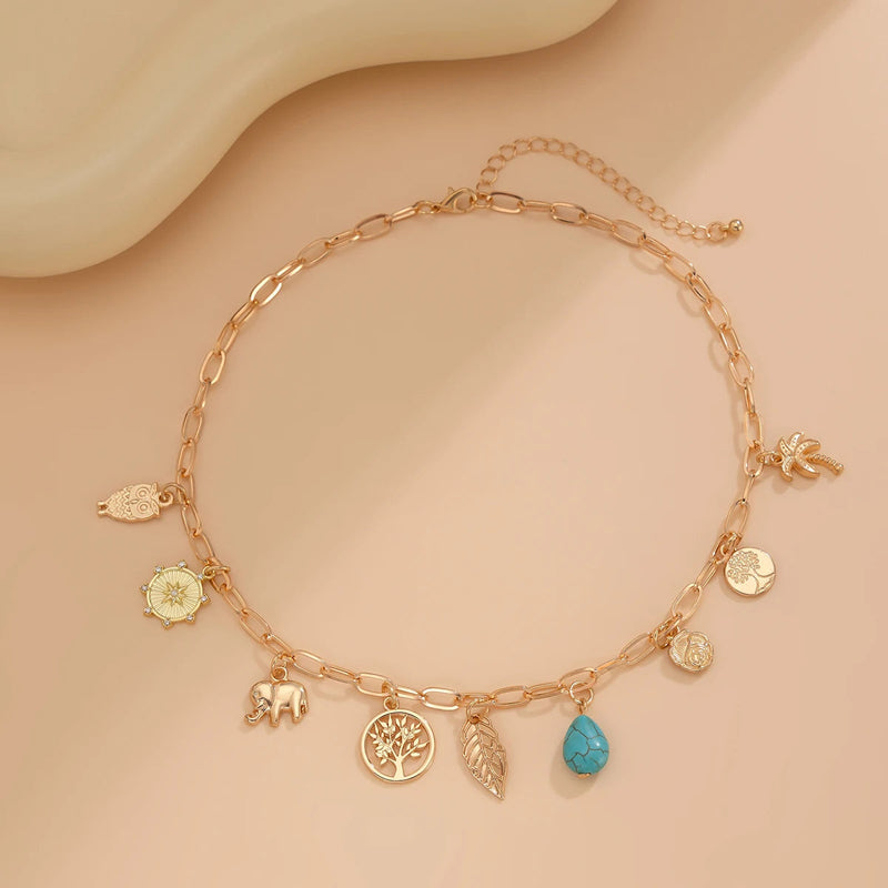 Vintage Boheme-Halskette