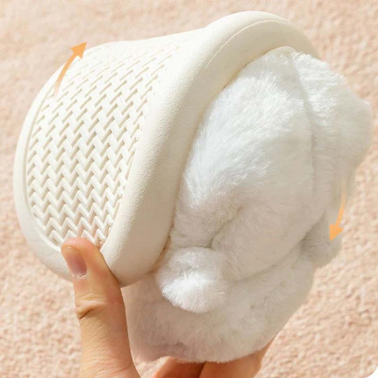 Plüsch-Slippers Tierisches Cartoon-Kätzchen