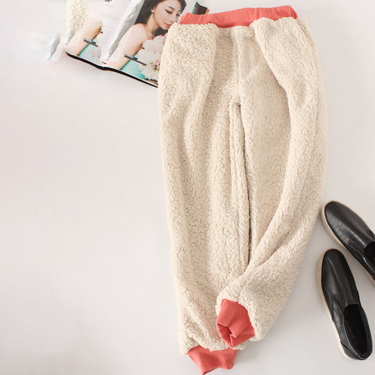 Einfarbige Thermohose