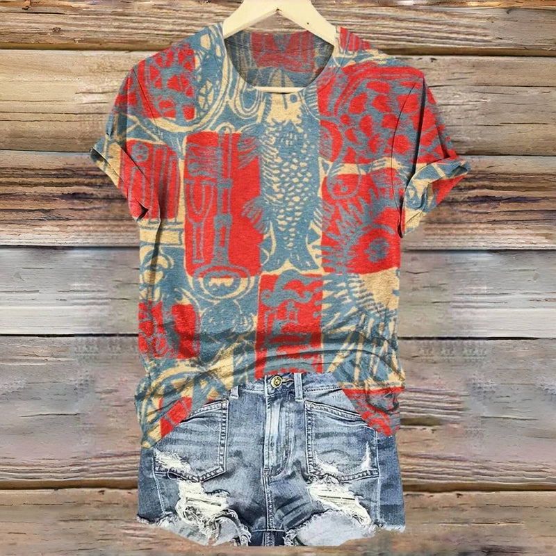 Vintage lässiges T-Shirt