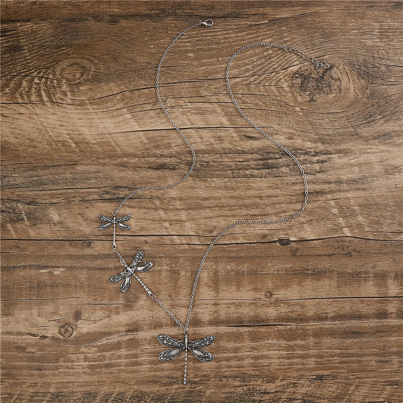 Libellen-Anhänger-Halskette