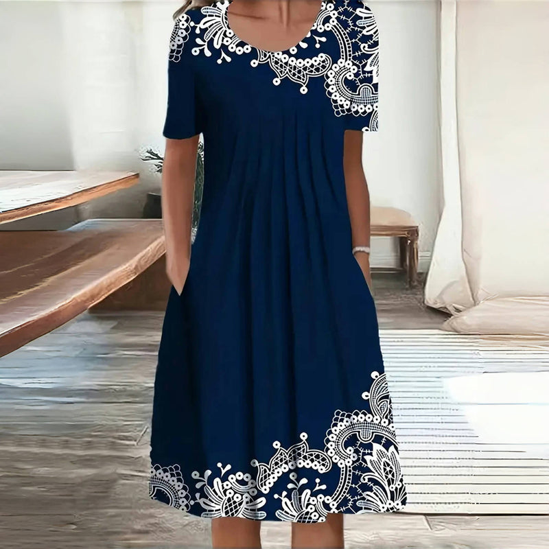 Lässiges Vintage-Kleid