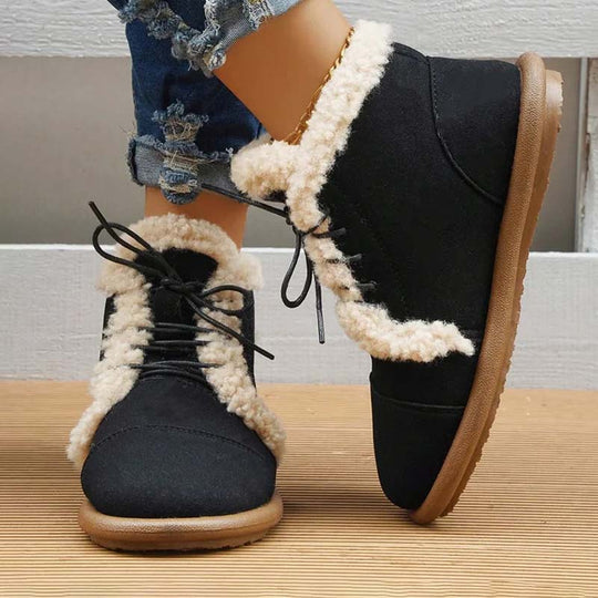 Warme Schneestiefel aus Plüsch