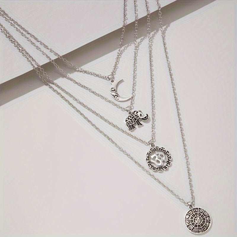 Bohemischer Vintage-Halskette