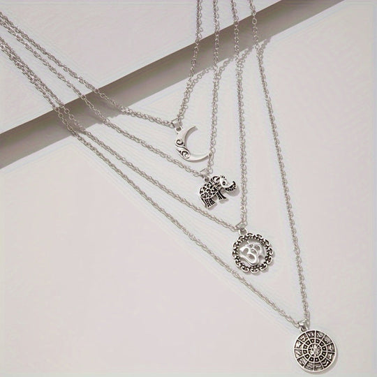 Bohemischer Vintage-Halskette