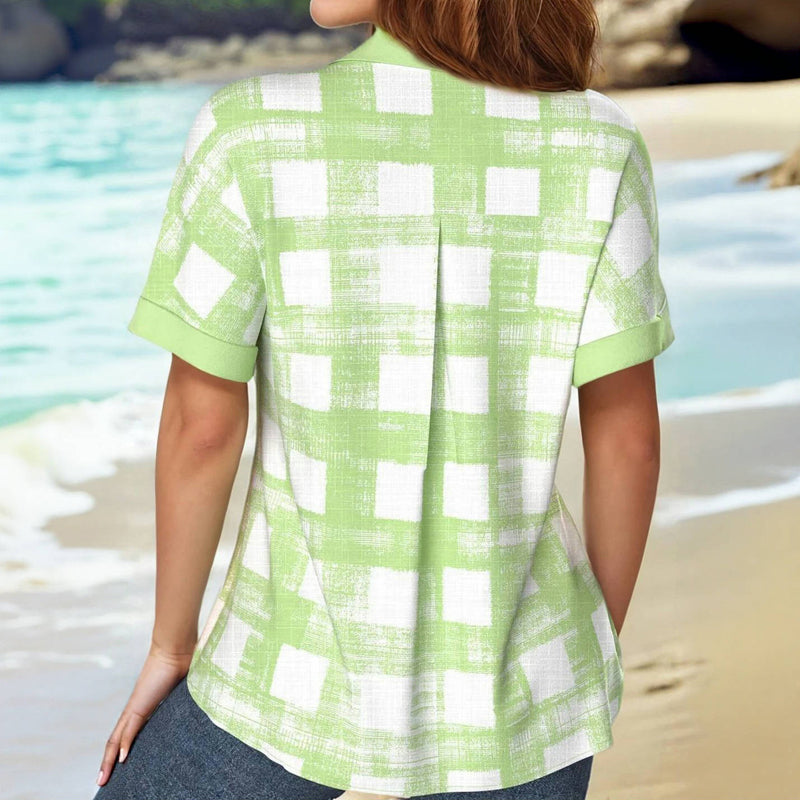 Lässiges kariertes Hemd