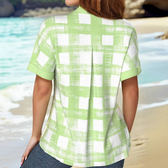 Lässiges kariertes Hemd