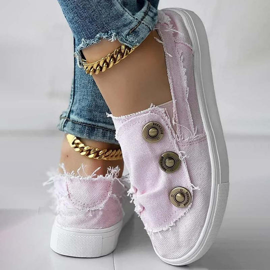 Bequeme flache Schuhe