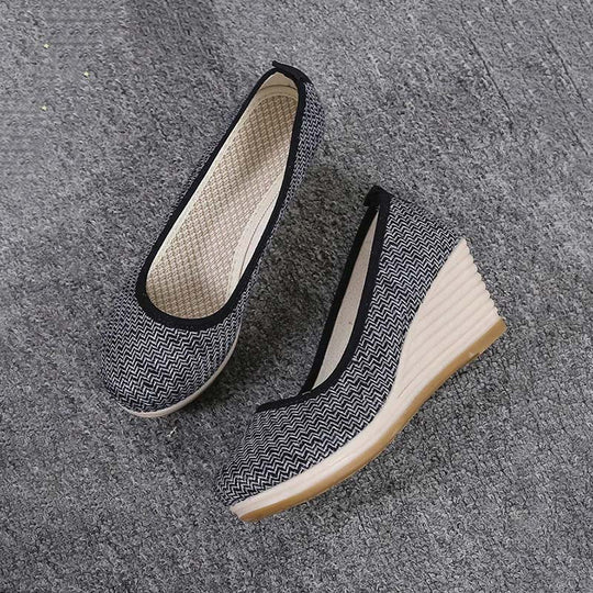 Bequeme Plateau-Schuhe