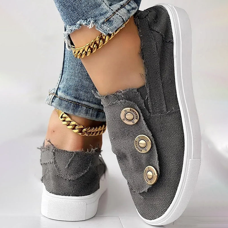 Bequeme flache Schuhe