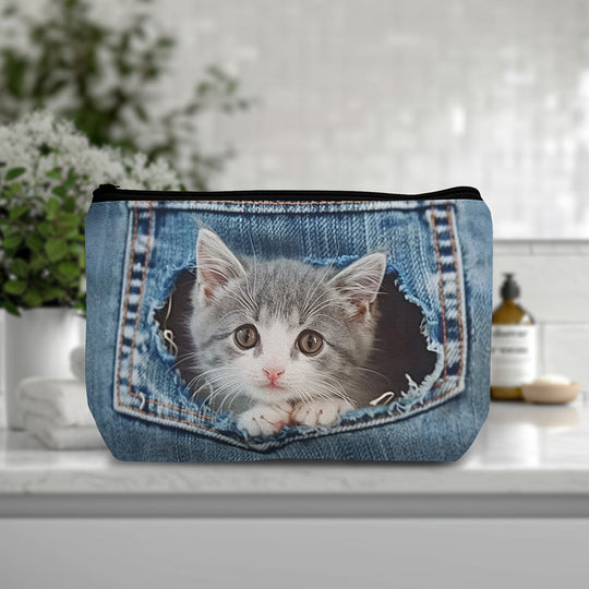 Kreative Katzenmuster-Tasche
