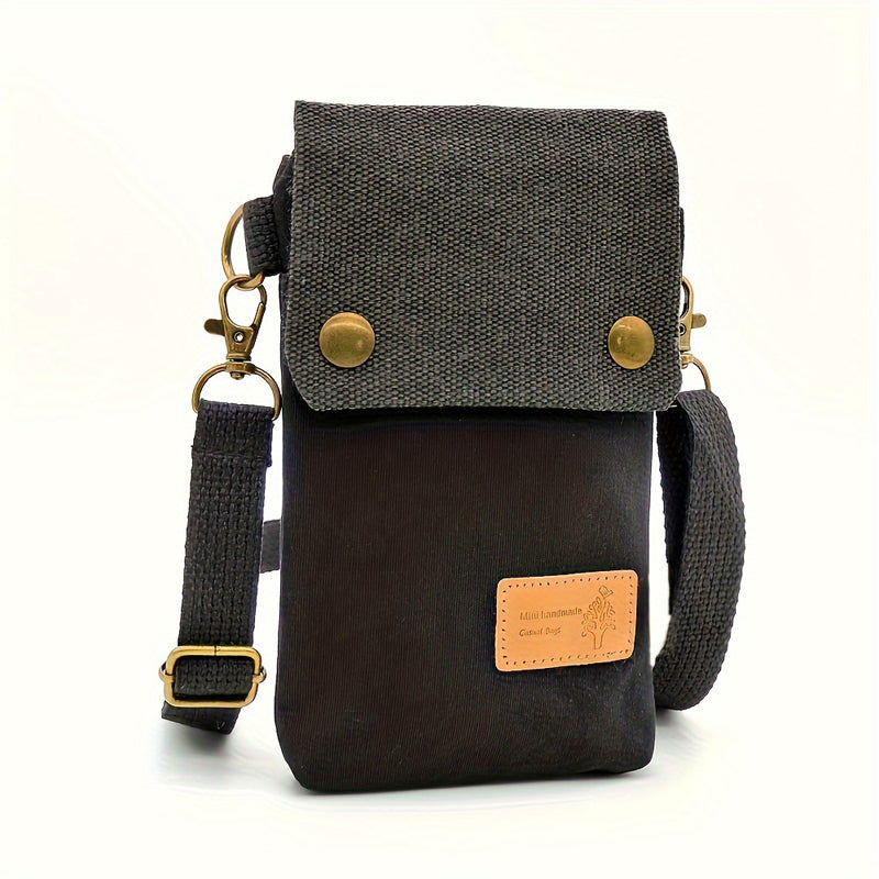 Vintage-Leinen-Tasche