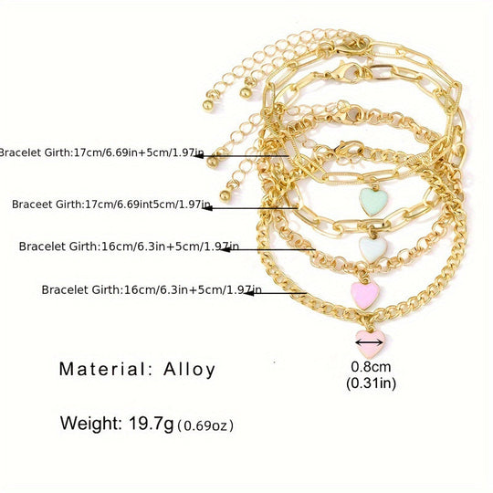 Armband Herz Bohemé