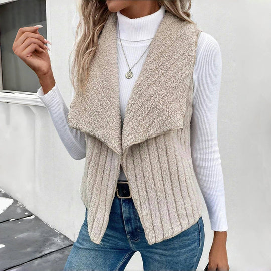 Lässiger Einfarbiger Cardigan