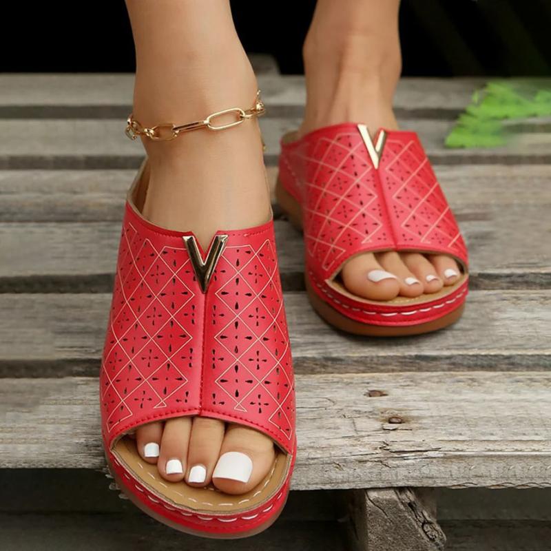 Bequeme Plateau-Pantoffeln