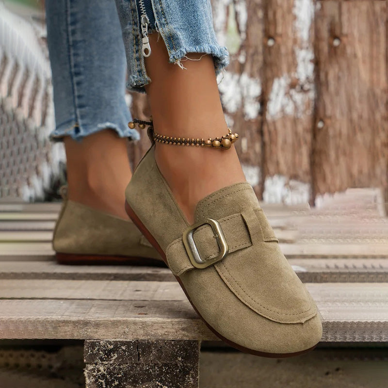 Bequeme Vintage Slip-On Schuhe