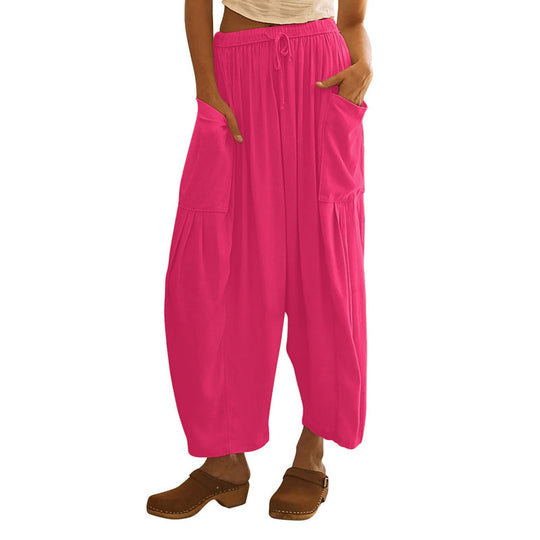 【Coton Et Lin】Bequeme Lässige Hose