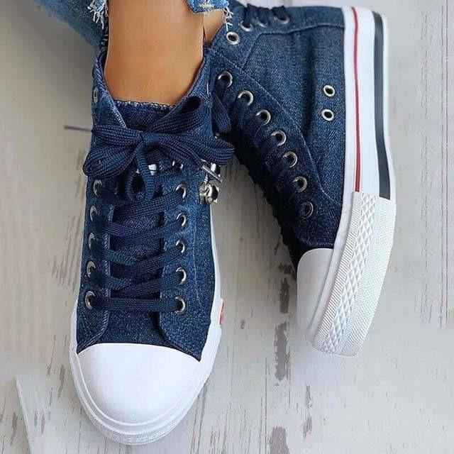 Lässige Denim-Schuhe