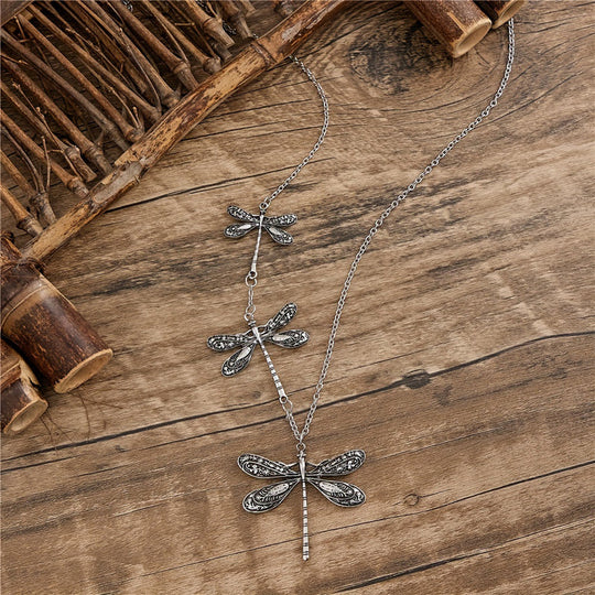 Libellen-Anhänger-Halskette