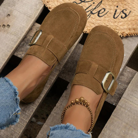 Bequeme Vintage Slip-On Schuhe