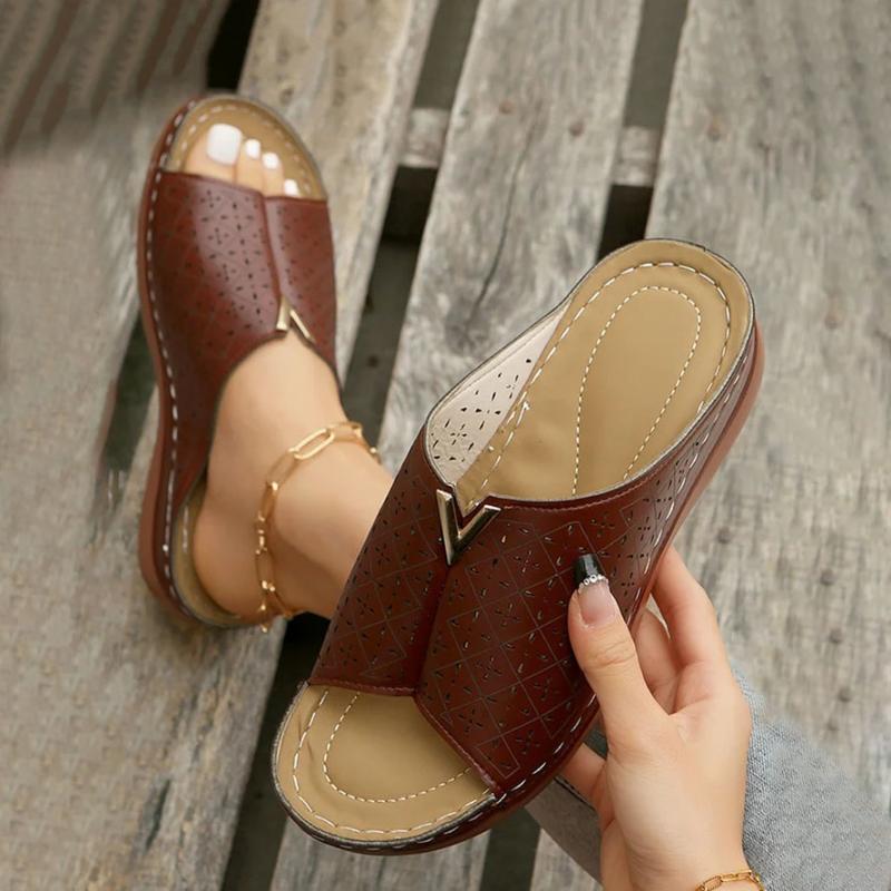 Bequeme Plateau-Pantoffeln