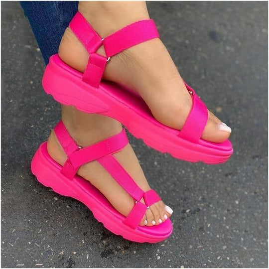 Bequeme Bunte Sandalen